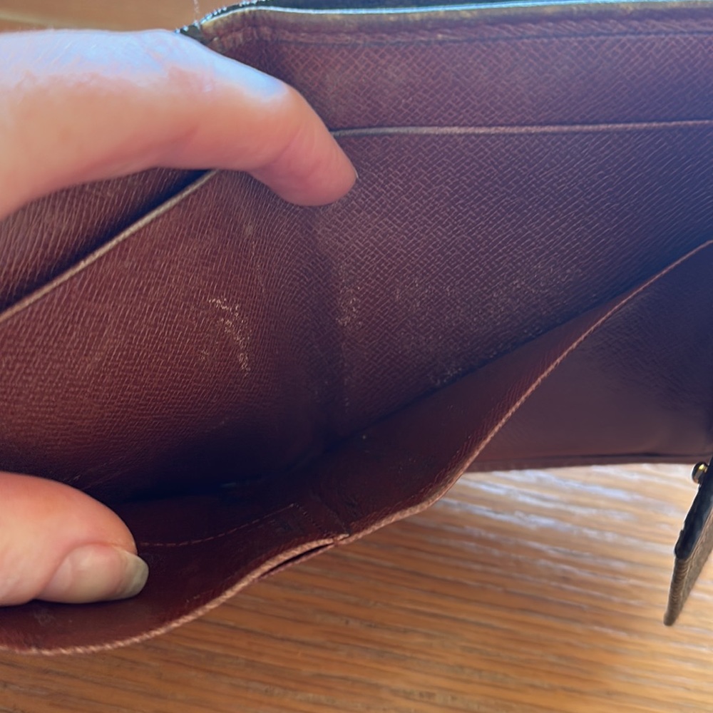 🤎 Vintage Louis Vuitton Monogram Double Snap Wallet - Picture 15 of 16
